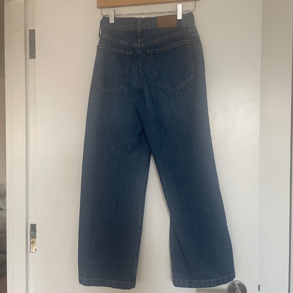 Madewell Perfect Wide Leg Denim in Carolina Wash - Picture 3 of 4